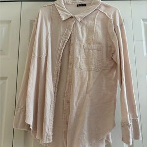 Linen button down- only worn a few times